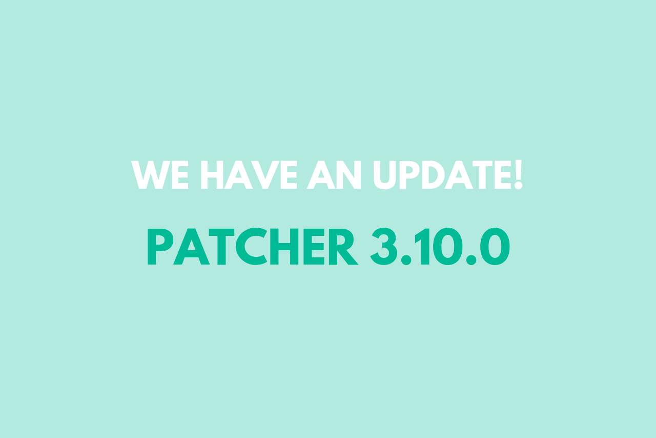 Patcher changelog 3.10